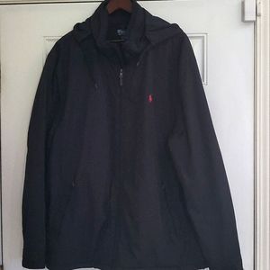 Ralph Lauren rain coat with hood